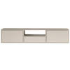 TV-LOWBOARD hängend, 3 Klappen und Ablage, Kaschmir, 150 cm - Kaschmir, Holzwerkstoff (150.1/30/30cm) - Selsey