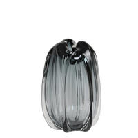 VASE Murela Grau Ø21/30 cm - Grau, Glas (21/30cm) - Light & Living