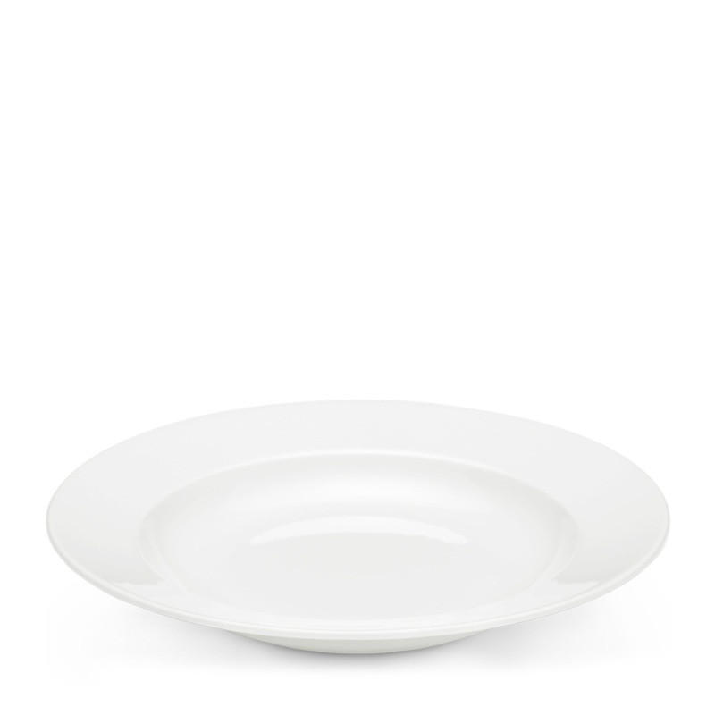 SUPPENTELLER MUSCARI (6er-Set) - Weiß, Keramik (23cm) - KONSIMO®