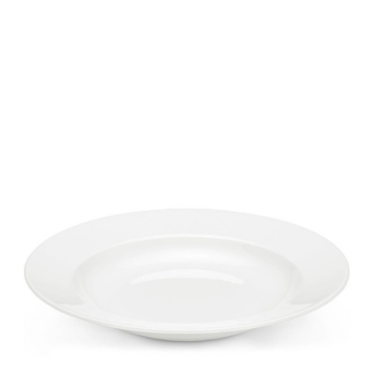 SUPPENTELLER MUSCARI (6er-Set) - Weiß, Keramik (23cm) - KONSIMO®