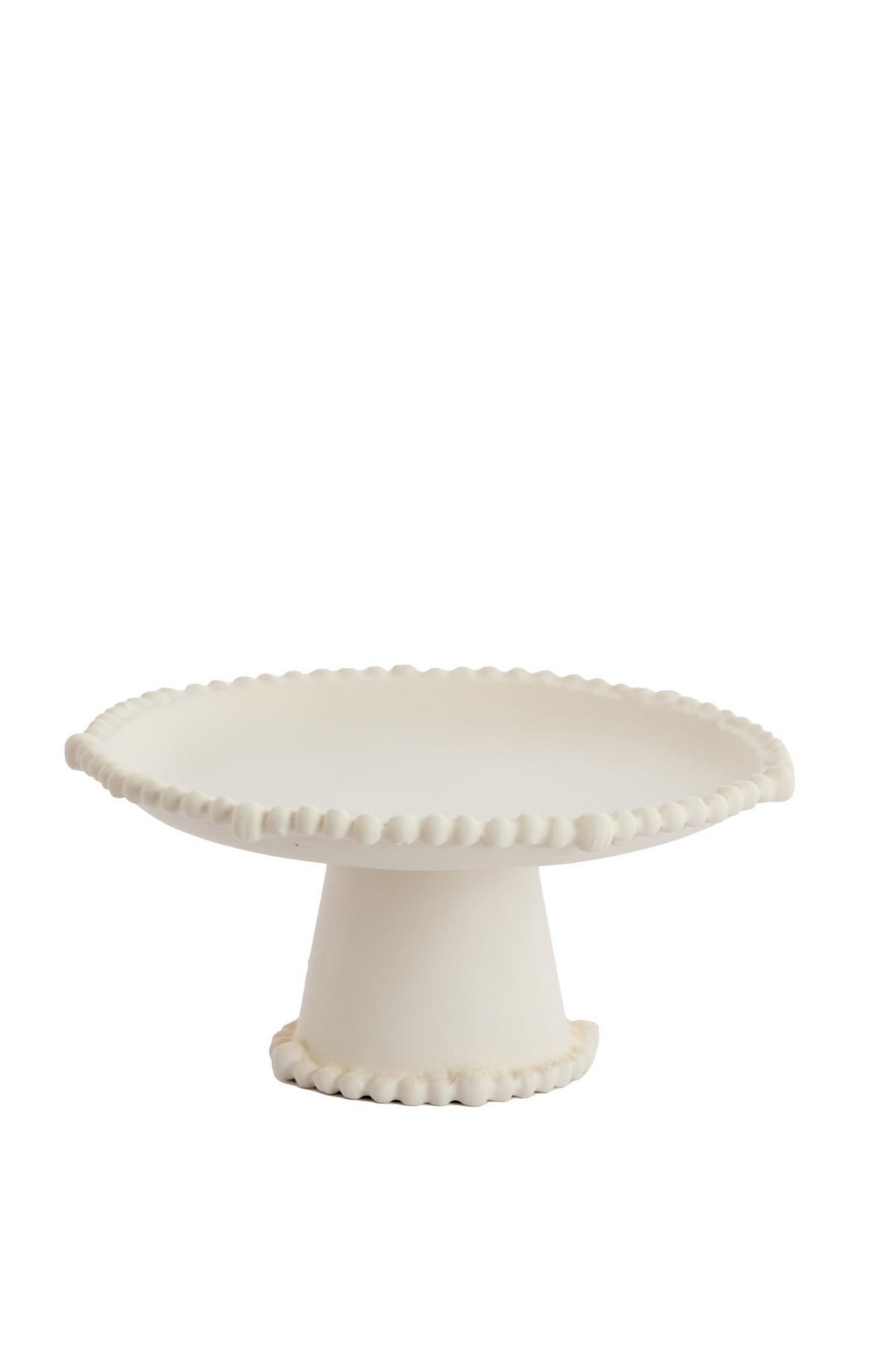 SCHALE Oto Weiß Ø25,5/11,5 cm - Weiß, Metall (25.5/11.5cm) - Light & Living