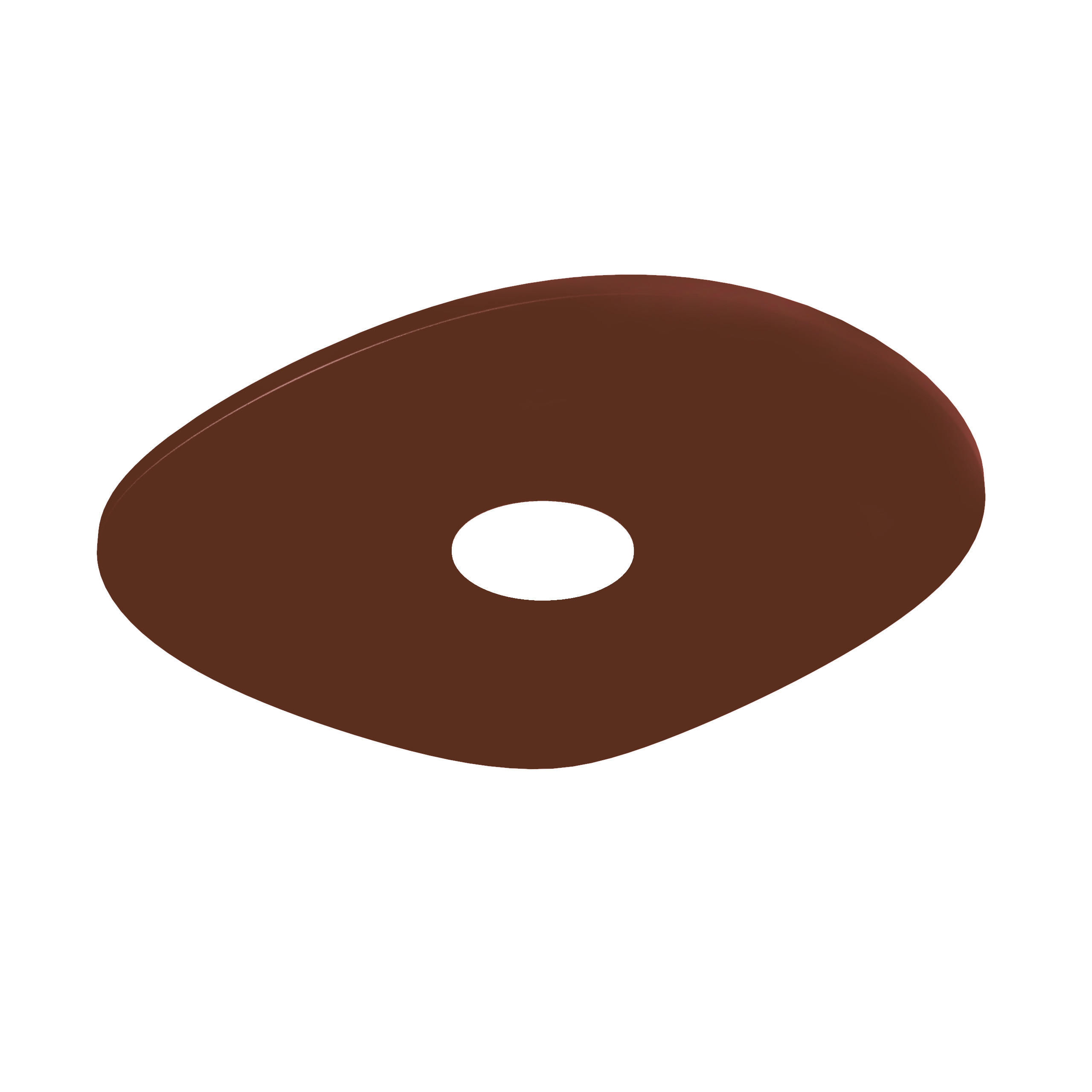 DECKENLEUCHTE - Dunkelbraun, Metall (20/23/4cm) - Lumicom