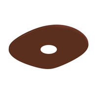 DECKENLEUCHTE - Dunkelbraun, Metall (20/23/4cm) - Lumicom