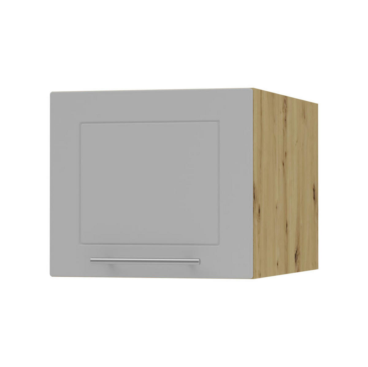 KLAPPHÄNGESCHRANK Kvantum W6B/40 Dust Grey Matt / Eiche Artisan Matt 40 / 59 / 36cm - Eiche Artisan/Grau, Holz/Holzwerkstoff (40/36/59cm) - Feldmann-Wohnen