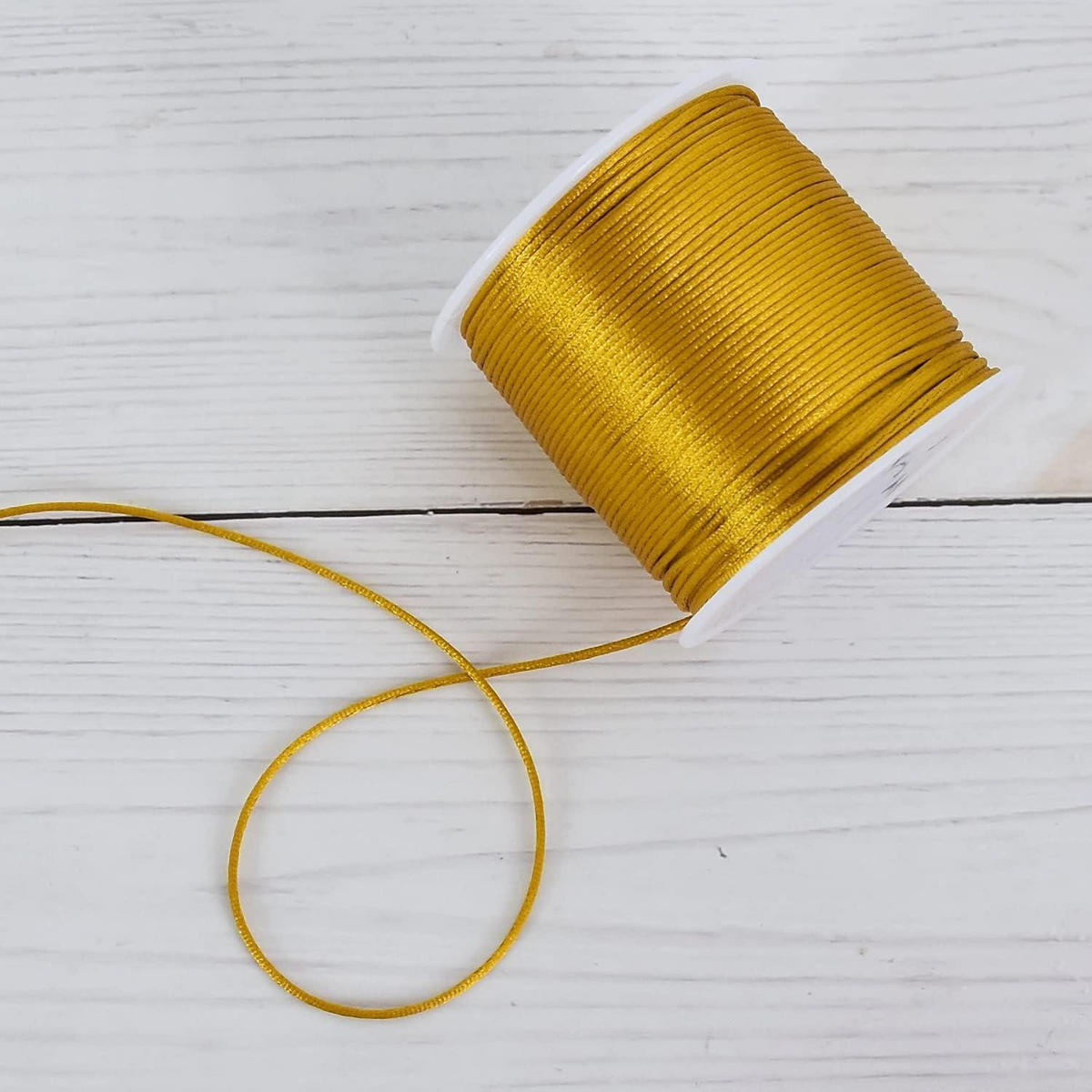 NYLONSCHNUR 1,5 mm Gold 45 m - Goldfarben, Kunststoff (0.1/0.1/4500cm)
