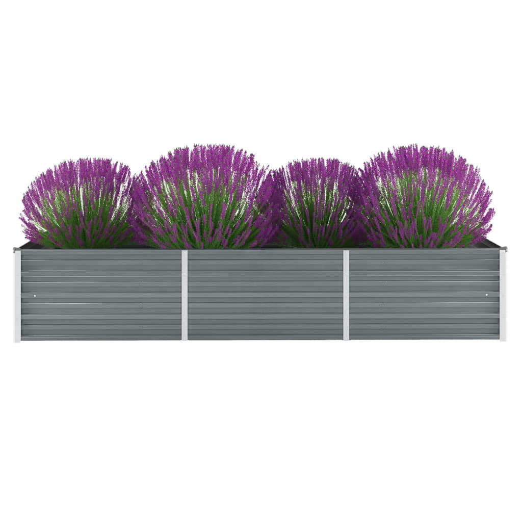 Deluke Hochbeet Grau 240x45x80 cm
