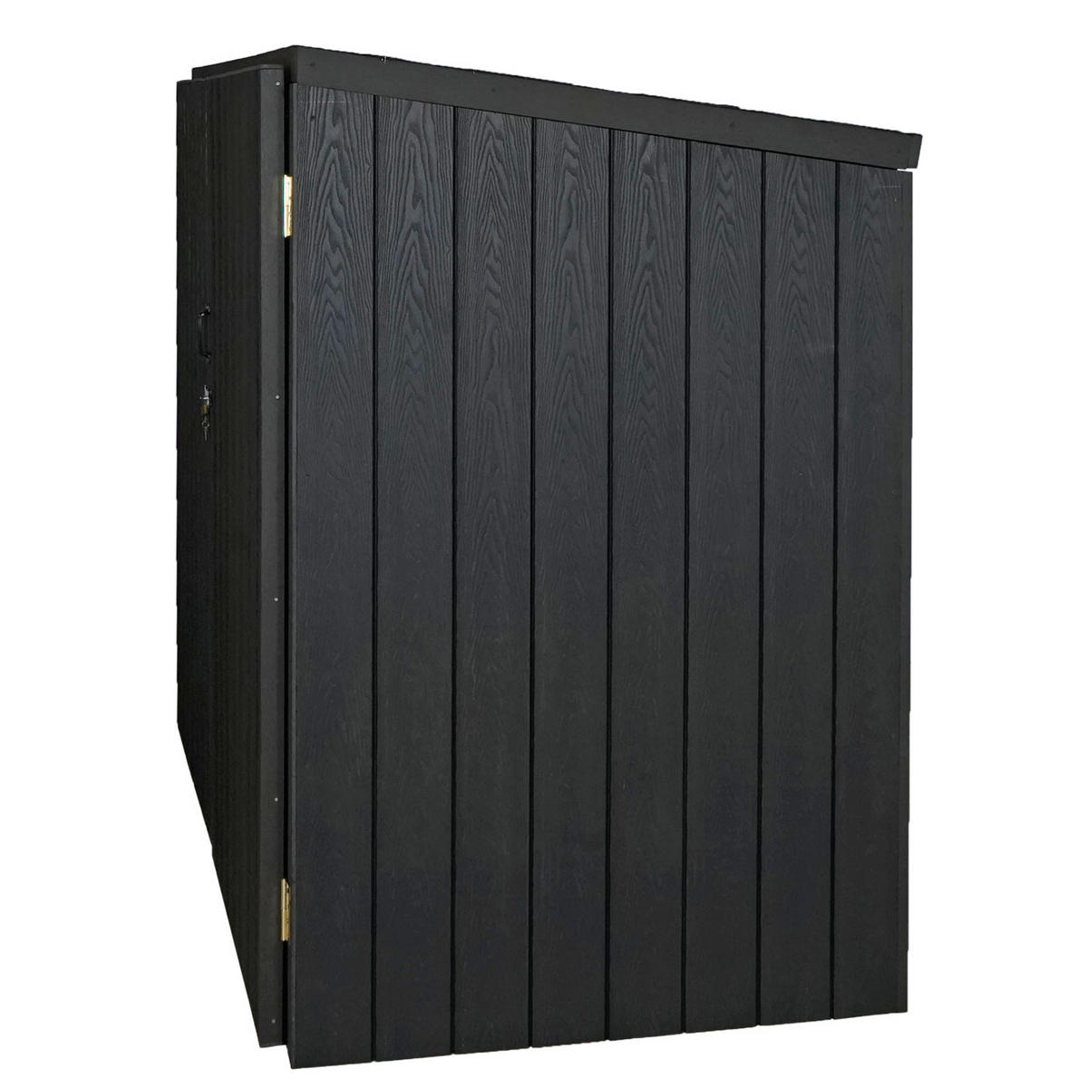 MÜLLTONNENVERKLEIDUNG Anthrazit - Anthrazit, Metall (213/172/112cm) - MCW
