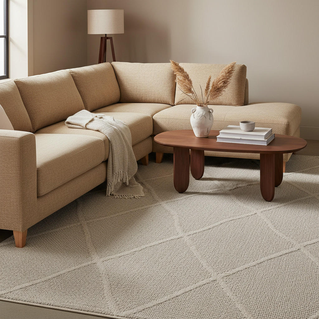 Thumbnail - Kadima Design Teppich, Beige, Textil, Ethno, Rechteckig, 160x230 cm, pflegeleicht, Teppiche & Böden, Teppiche, Outdoorte...