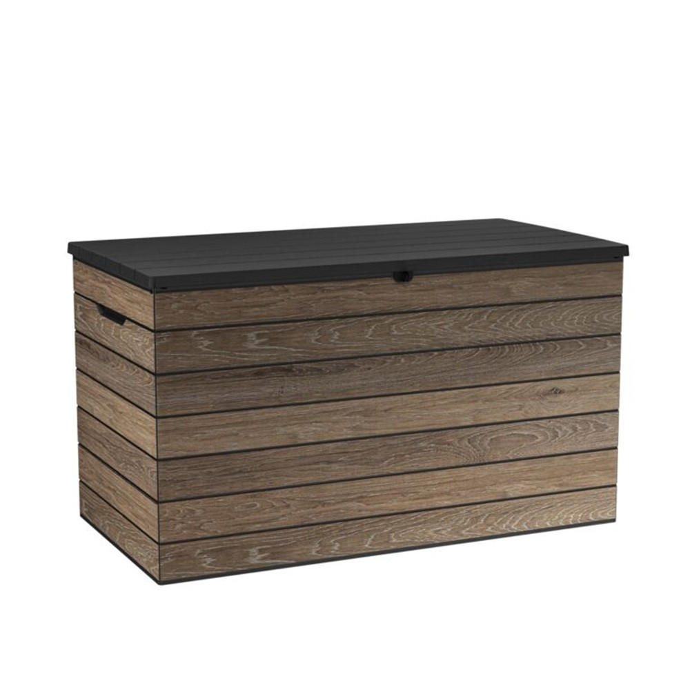 GARTENBOX Astoria - Walnussfarben, Kunststoff (67.4/73/129cm) - Keter