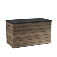 GARTENBOX Astoria - Walnussfarben, Kunststoff (67.4/73/129cm) - Keter