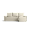 ECKSOFA mit Schlaffunktion SAVIO Quelle 03 Rechts - Beige, Textil (232/140cm) - Bedante