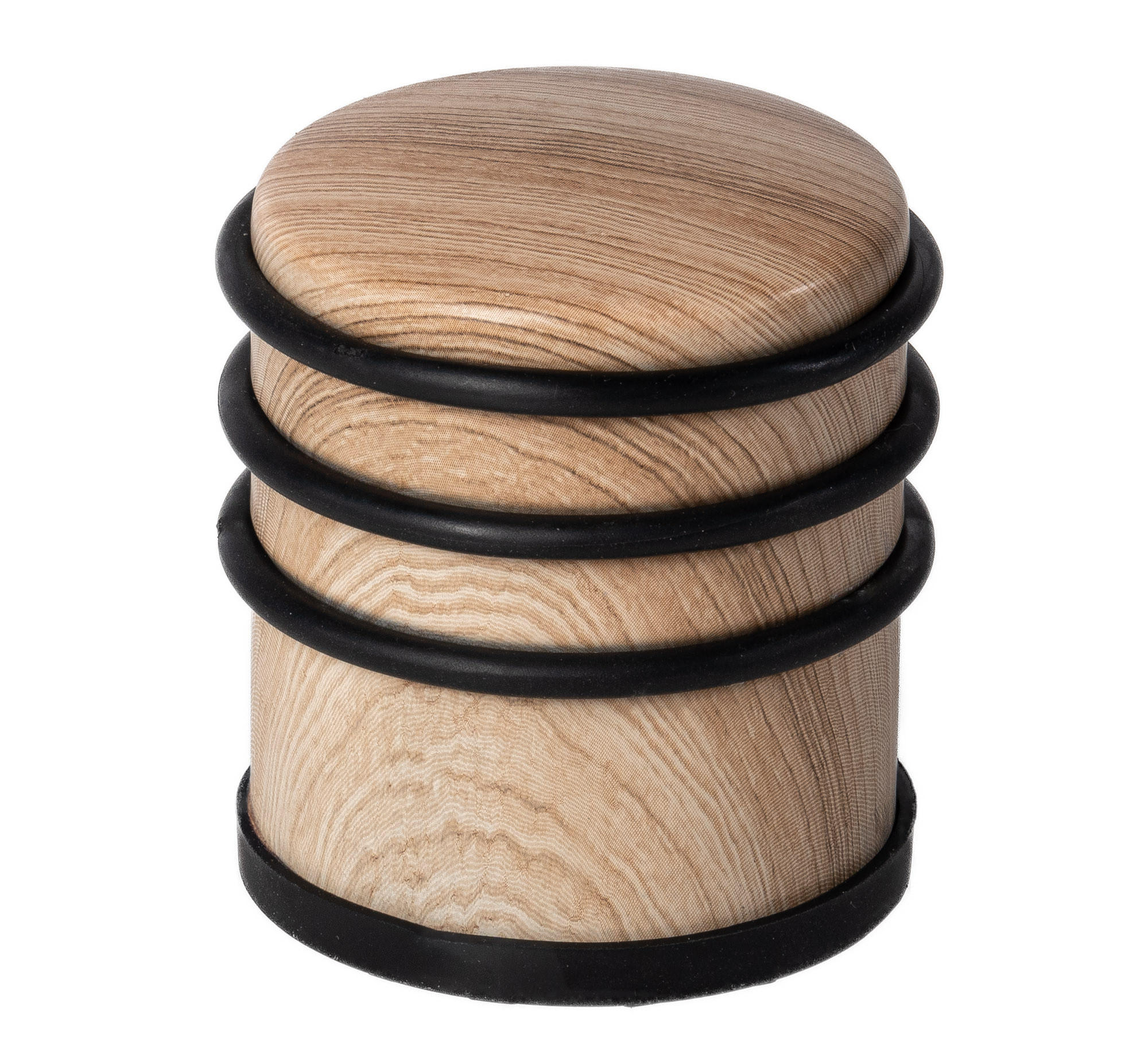 TÜRSTOPPER Holz Thema Beige 7/7/7,4 cm - Beige, Kunststoff (7/7cm) - 5five Simply Smart