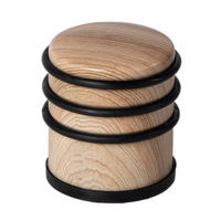 TÜRSTOPPER Holz Thema Beige 7/7/7,4 cm - Beige, Kunststoff (7/7cm) - 5five Simply Smart