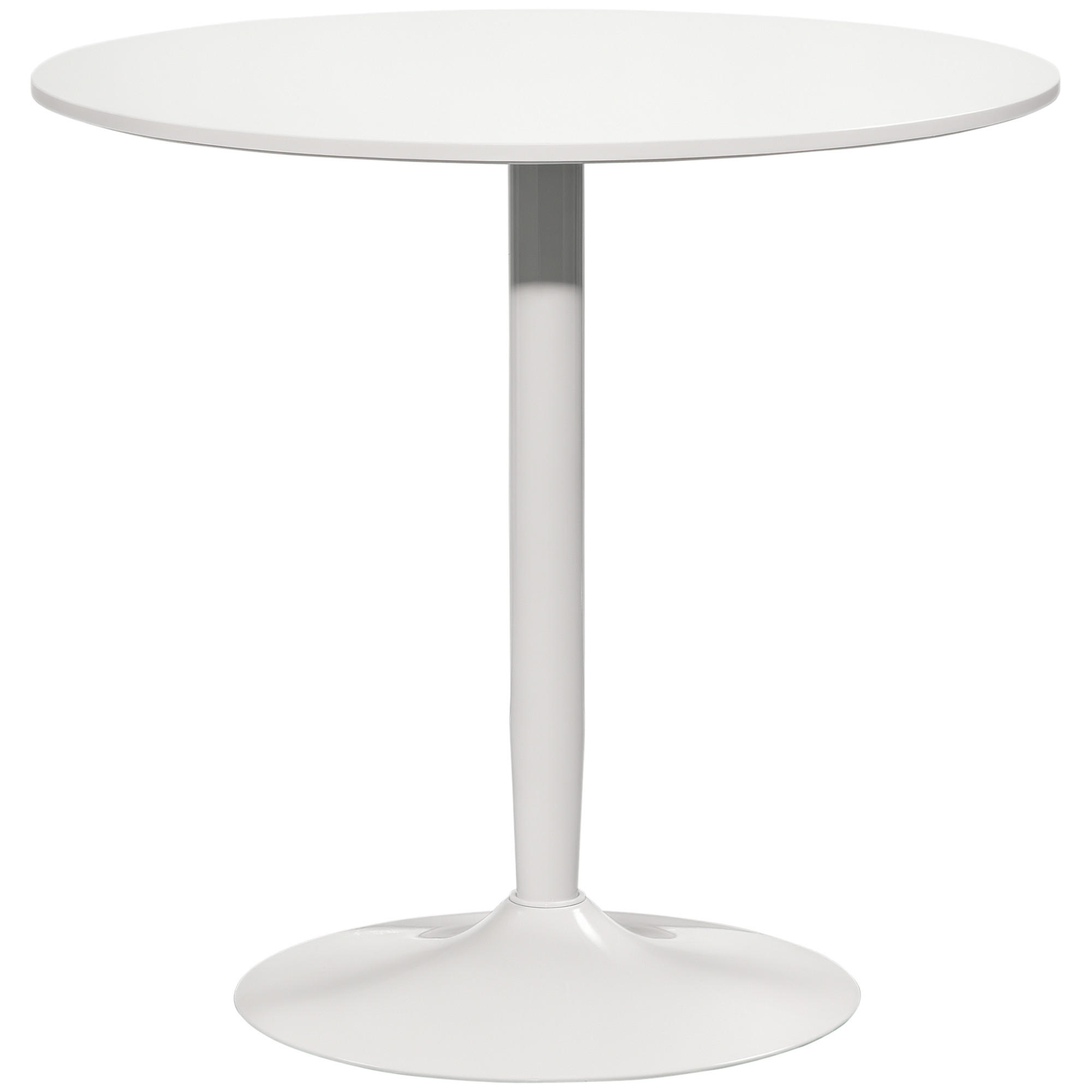ComfortXL Esstisch Weiß 80x75x80 cm