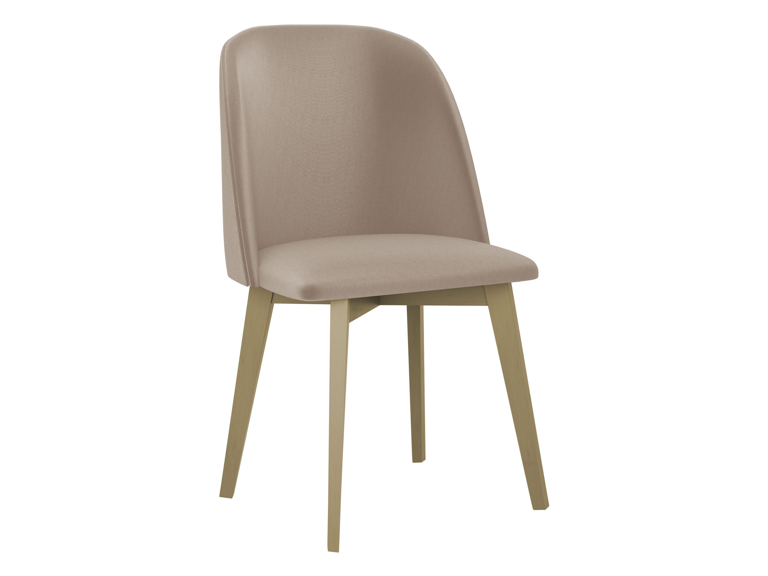 STUHL Monti 3, Holzfarbe: Sonoma - Eichefarben/Beige, Holz (48/83/55cm) - MIRJAN24