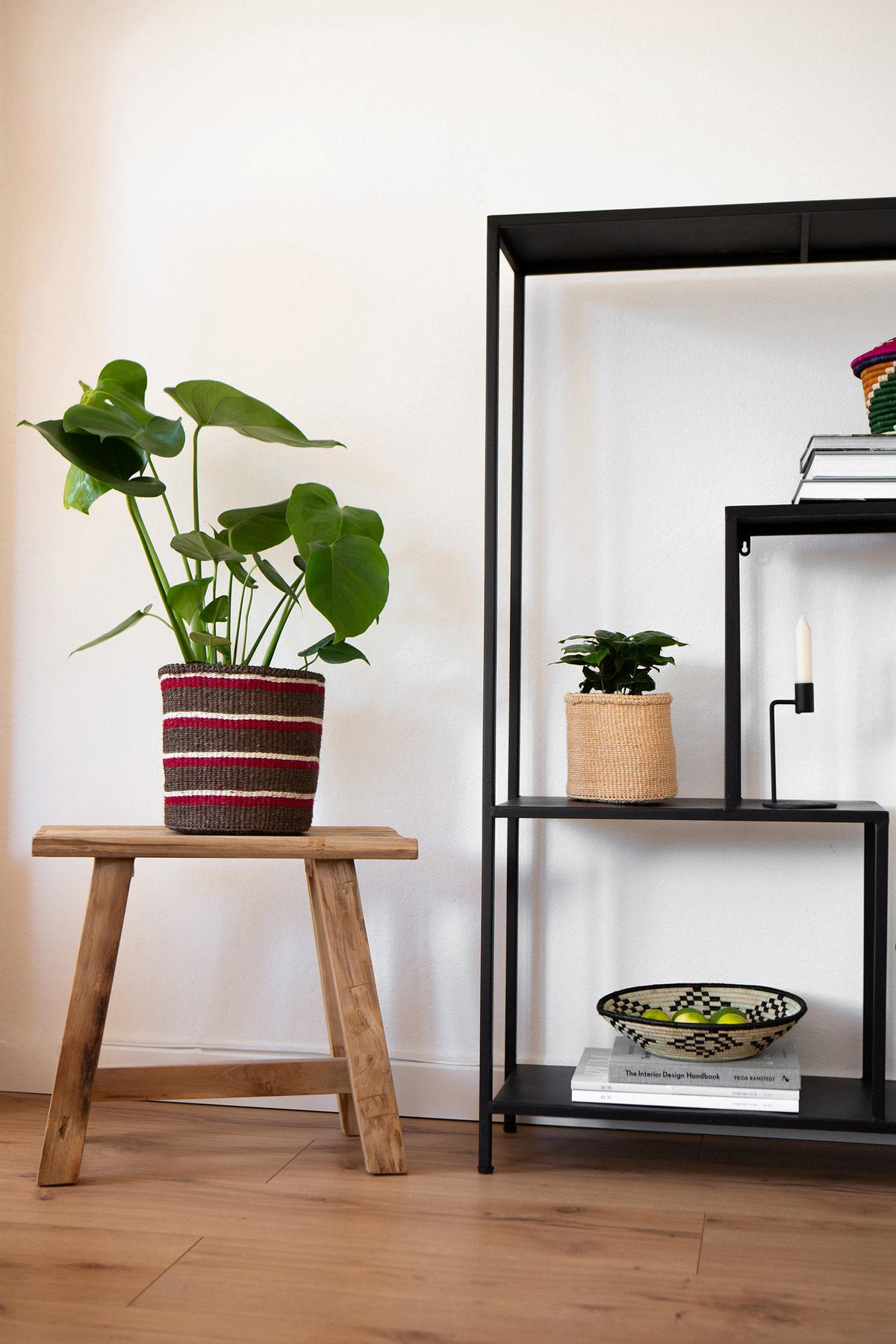KORBSET 3-teilig Elani in Natur aus Sisal - Naturfarben, Naturmaterialien (14/14/14cm) - LaLe Living