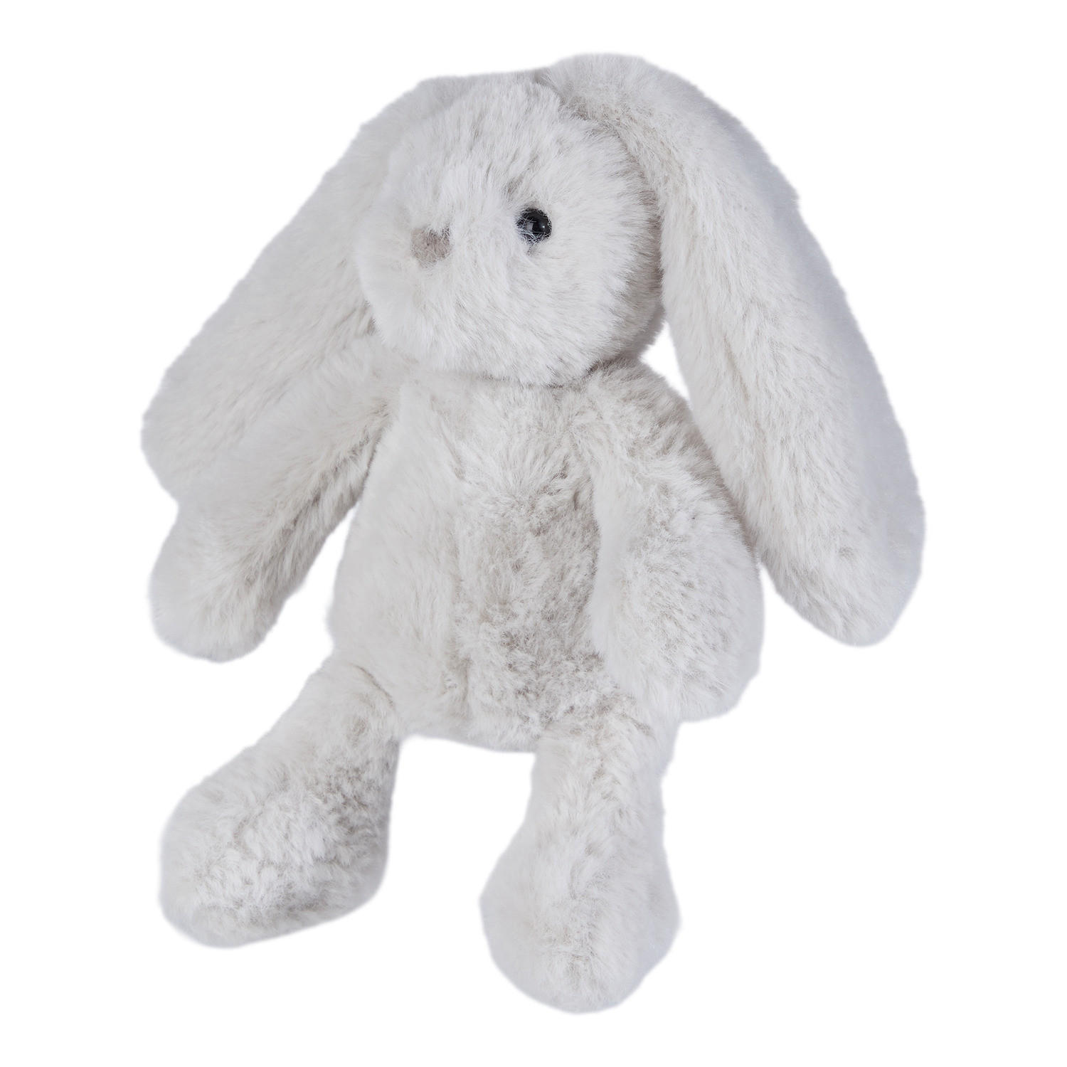 KUSCHELTIER Soft Hugs Hase - Polyester - Hellgrau - Grau, Kunststoff (5/10cm) - Butlers