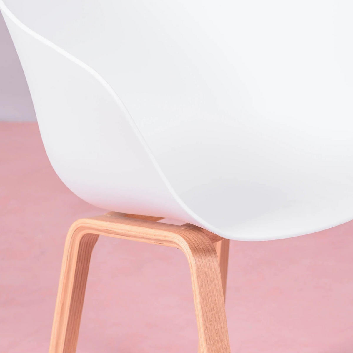 STUHL Kunststoff Weiß - Weiß, Kunststoff (57/78/50cm) - Nest Dream