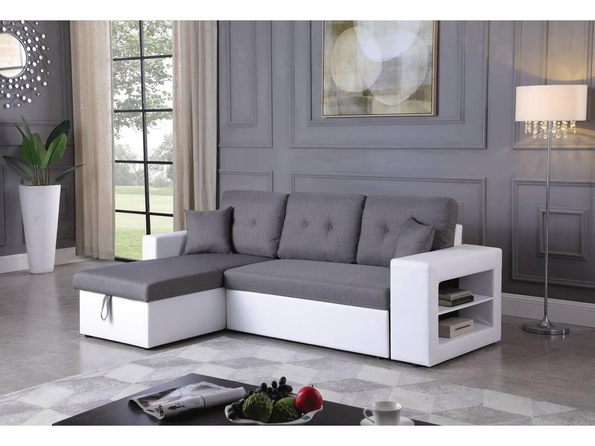 ECKSOFA axel Grau - Multicolor, Textil (146/233cm) - Habitat Garten