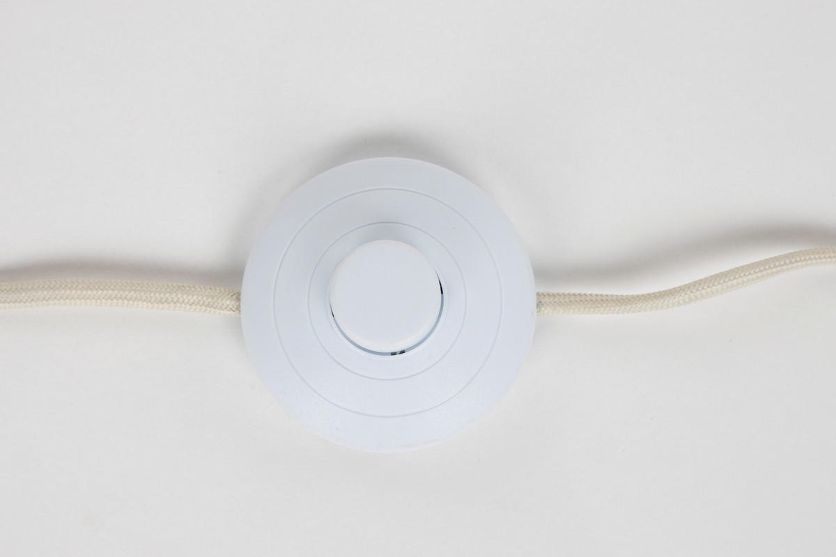 STEHLAMPE Susie - Beige - 45/45/146 cm - Beige, Metall (45/45/146cm)