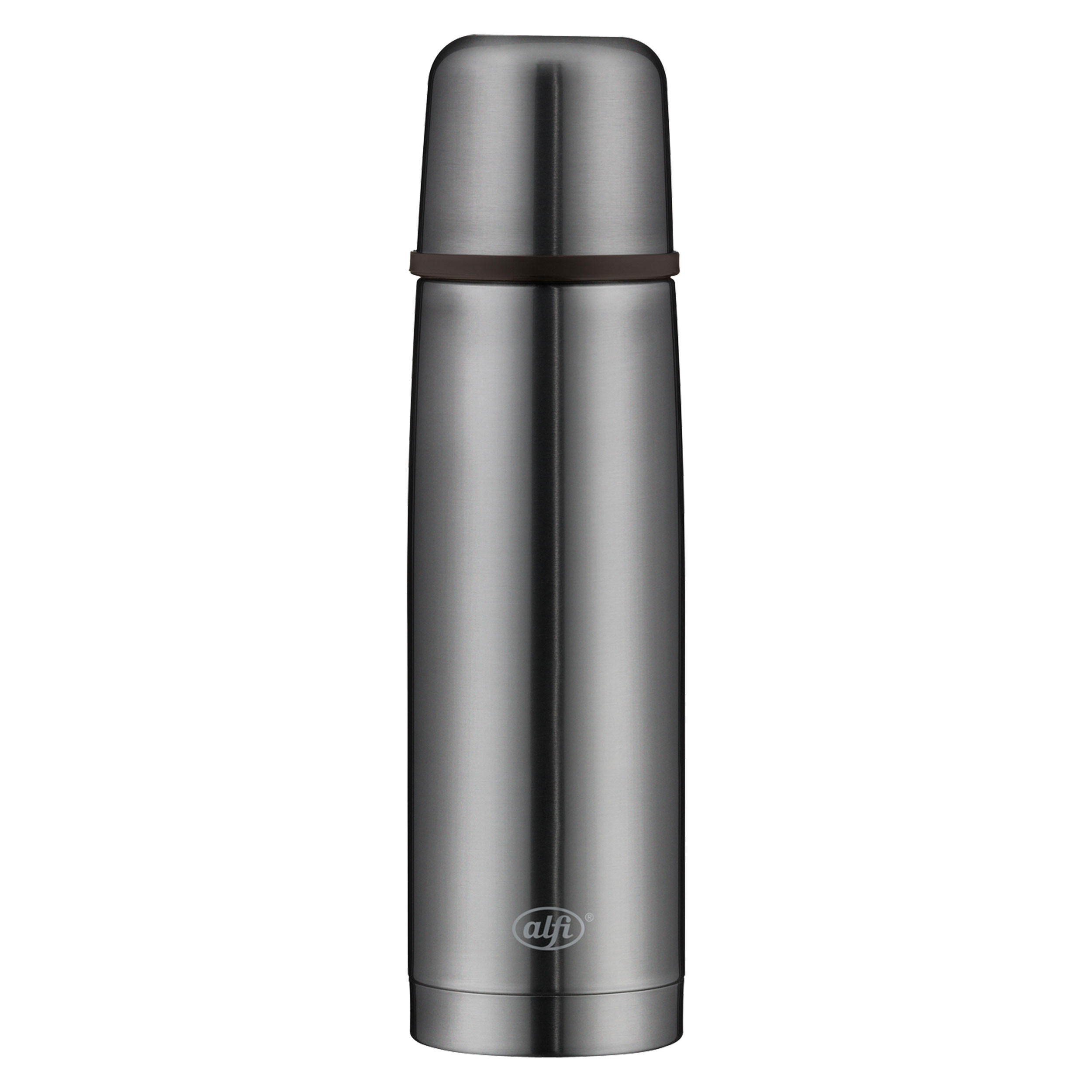 ISOLIERFLASCHE Isotherm Perfect automatic, Edelstahl, Grey, 0.5 L - Grau, Metall (0.5L) - Alfi
