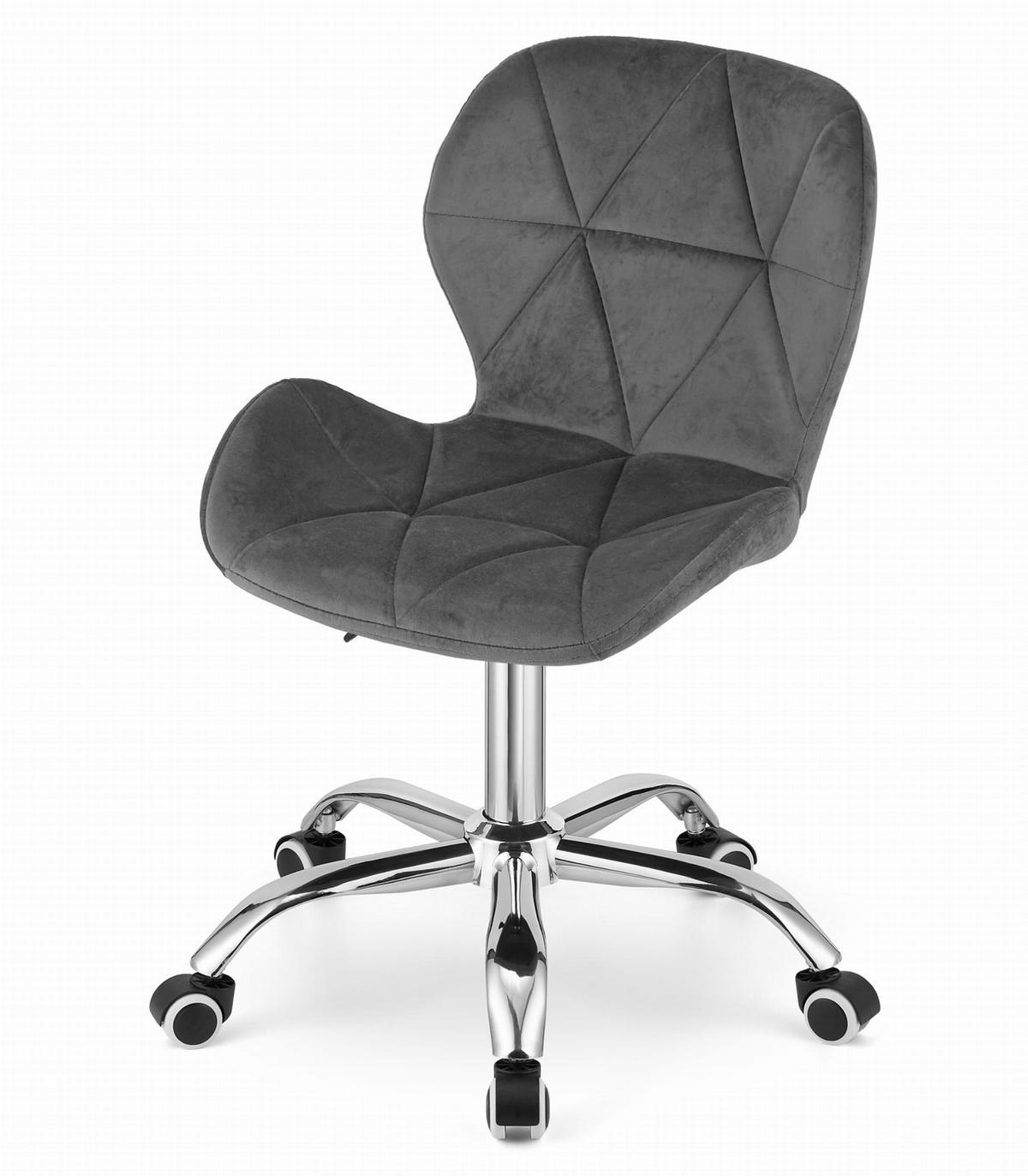 BÜROSTUHL Avola, dunkelgrau - Dunkelgrau, Metall (47.5/36/55.5cm)