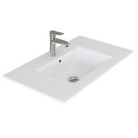 WASCHBECKEN für Badezimmer 470 x 815 x 180mm - Weiß, Keramik (47/18/81.5cm) - HOROW