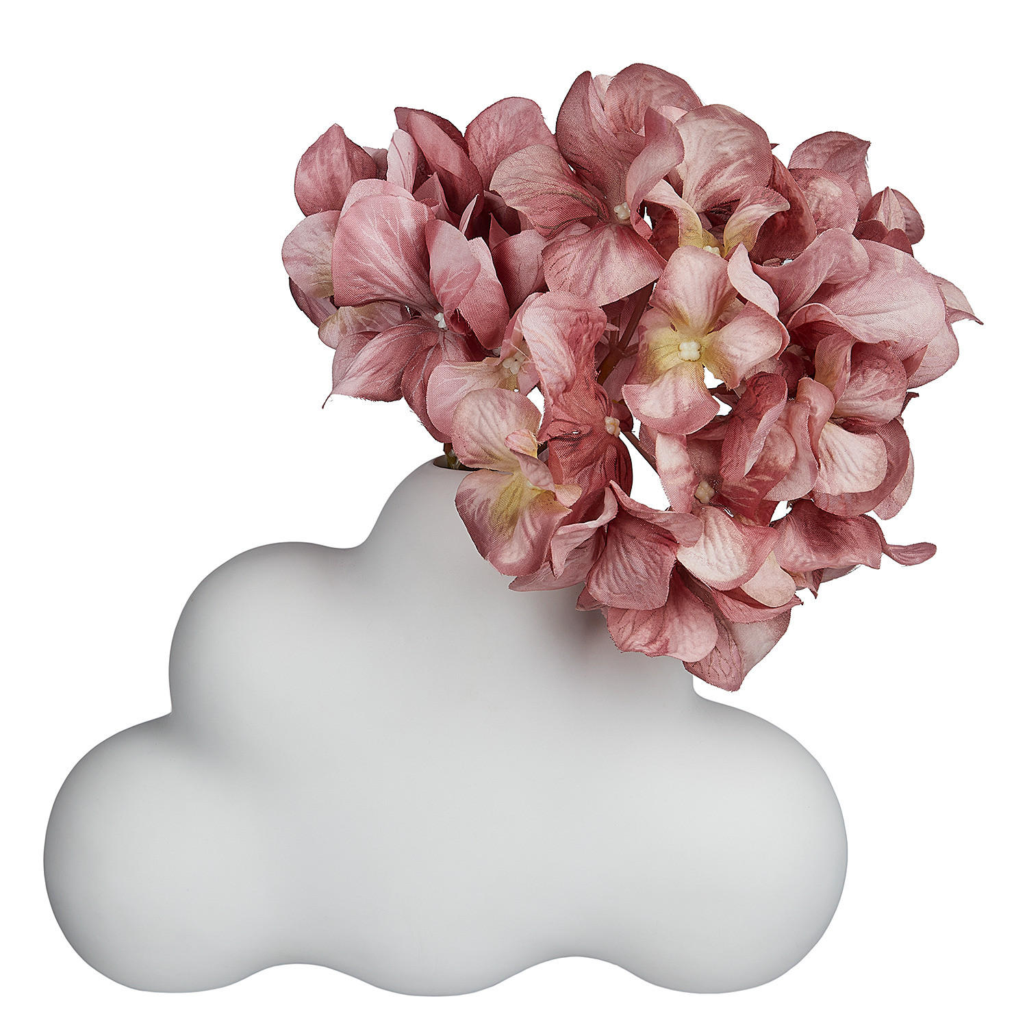 VASE Cloudy - Weiß, Keramik (15cm) - Butlers