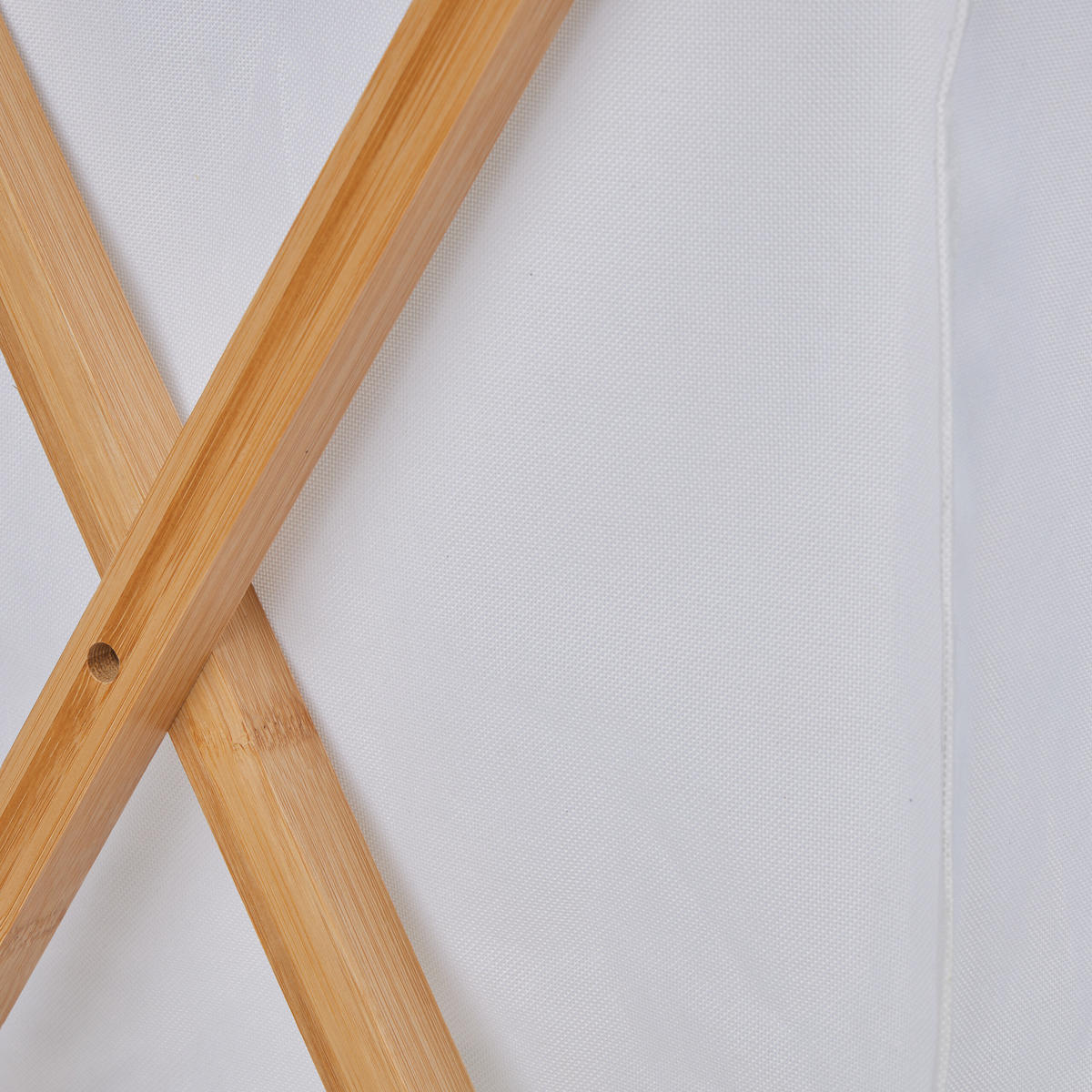 WÄSCHEKORB - Multicolor, Holz/Textil (74/71/42cm) - Relaxdays