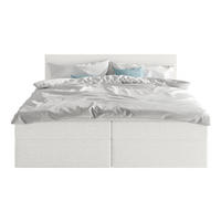 BOXSPRINGBETT ROTELLO 180x200 cm, Weiß - Weiß, Textil (180/200cm) - Fedve