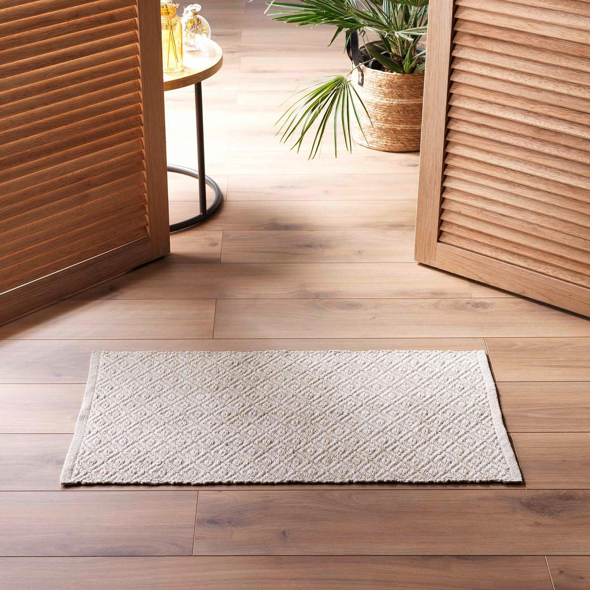TEPPICH Matteo 50/80 cm - Beige, Naturmaterialien (50/80cm) - Douceur d´intérieur