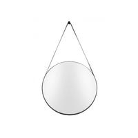 SPIEGEL Balanced - Schwarz - Schwarz, Metall (47/47/2cm) - Present Time