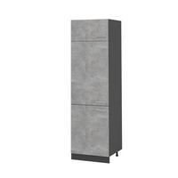 Anthrazit/Grau, Holzwerkstoff (60/206.8/57.2cm) - Vicco