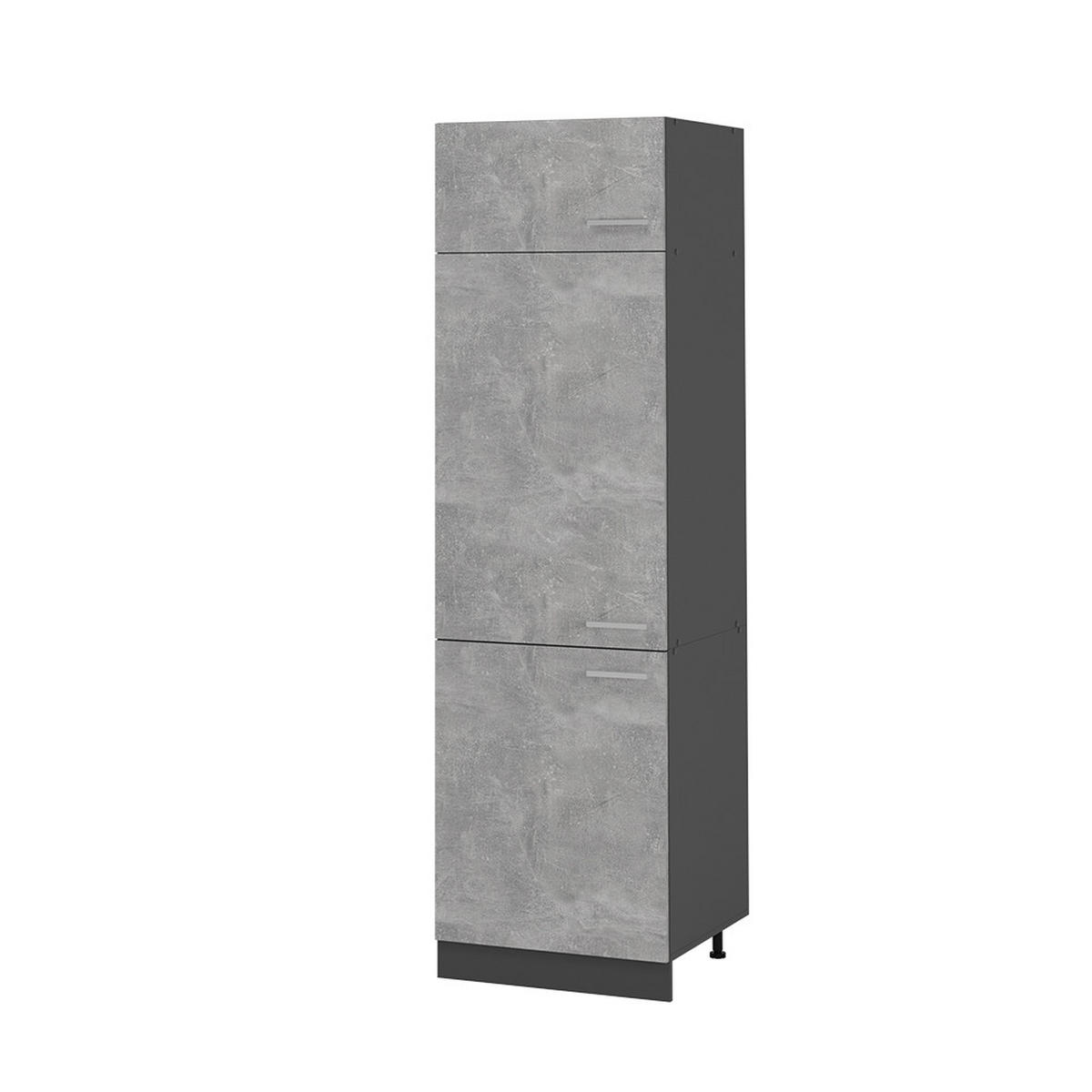 Anthrazit/Grau, Holzwerkstoff (60/206.8/57.2cm) - Vicco