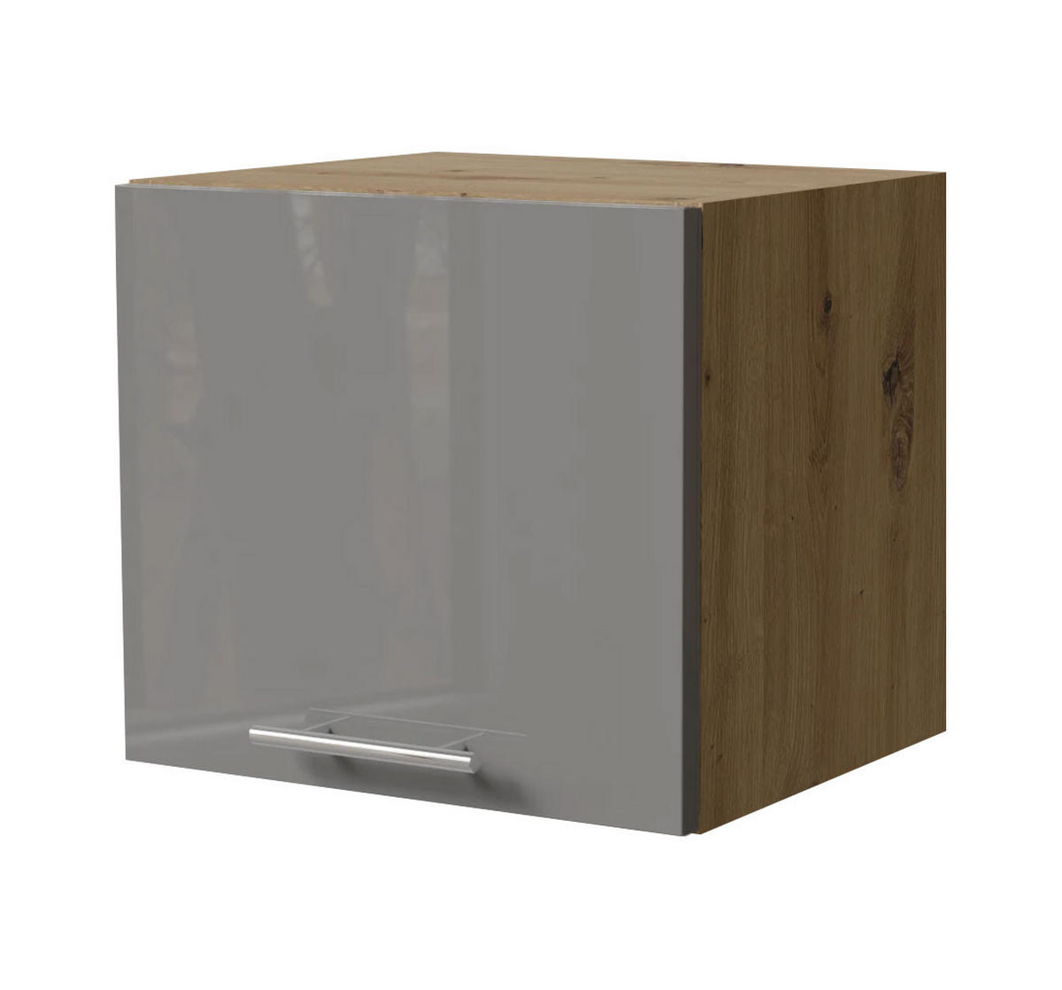 KLAPPHÄNGESCHRANK Essen W4B/40 Grau Hochglanz / Eiche Artisan Matt 40 / 32,5 / 36cm - Eiche Artisan/Grau, Holz/Holzwerkstoff (40/36/32.5cm) - Feldmann-Wohnen