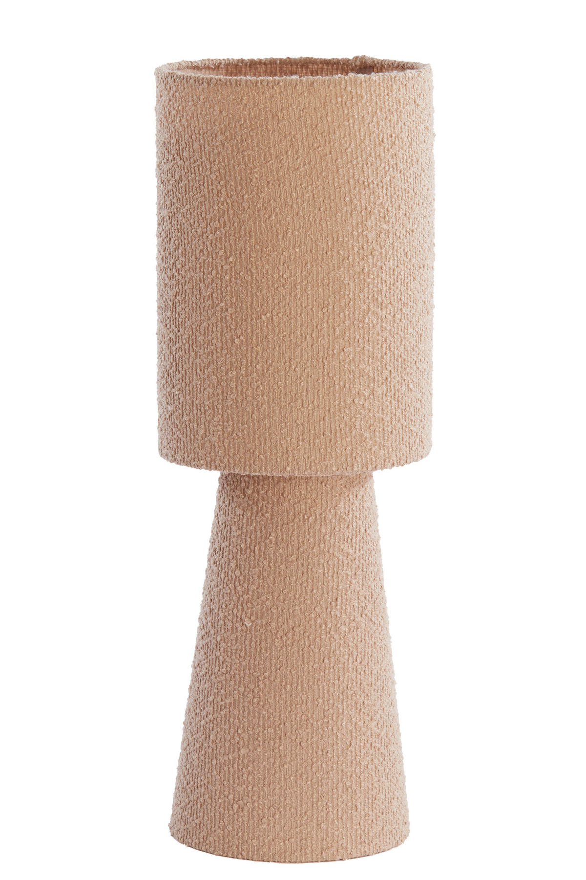 TISCHLAMPE Mikkel Braun Ø20/58 cm - Braun, Textil (20/20/57.5cm) - Light & Living