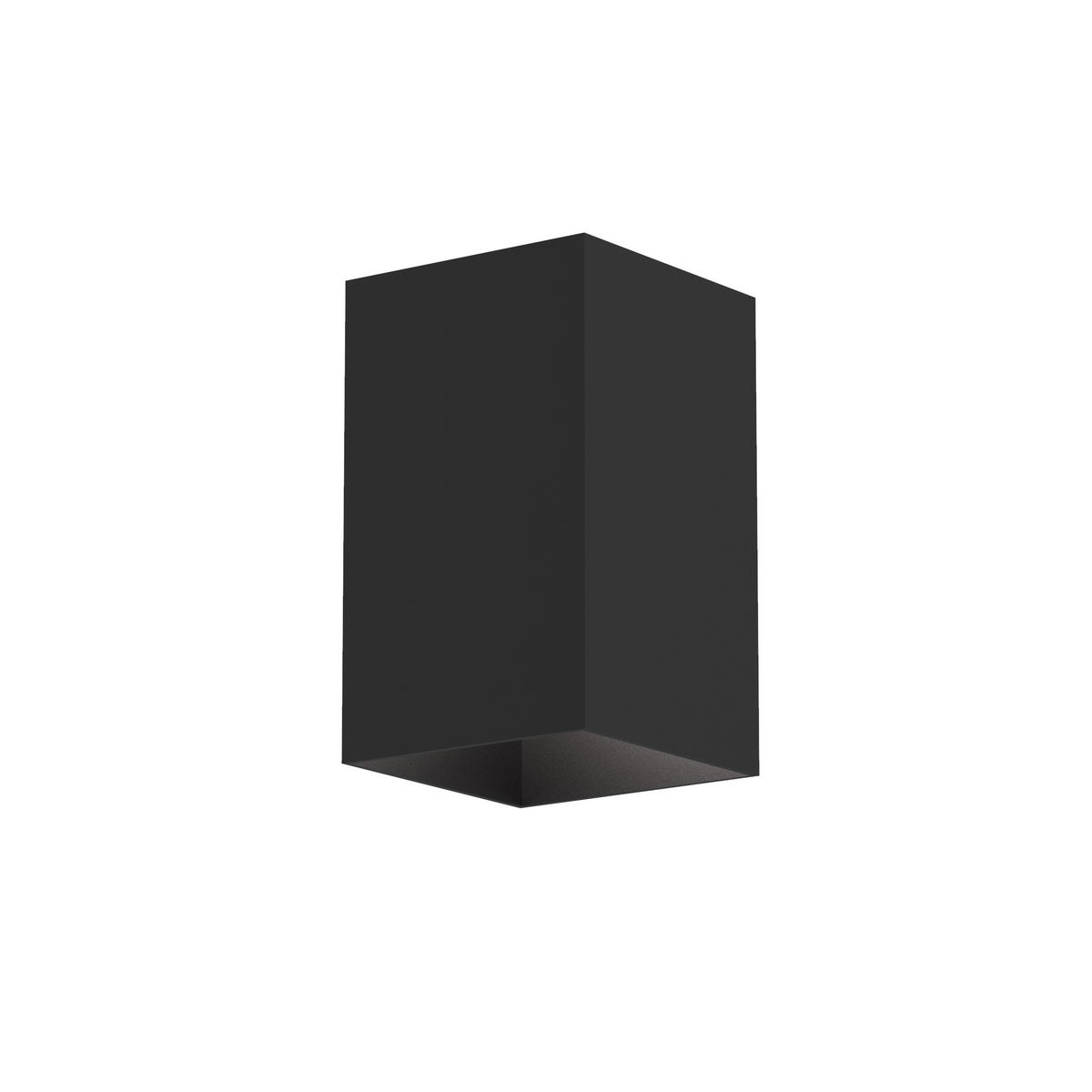 DECKENLEUCHTE - Schwarz, Metall (6/6/10cm) - Lumicom