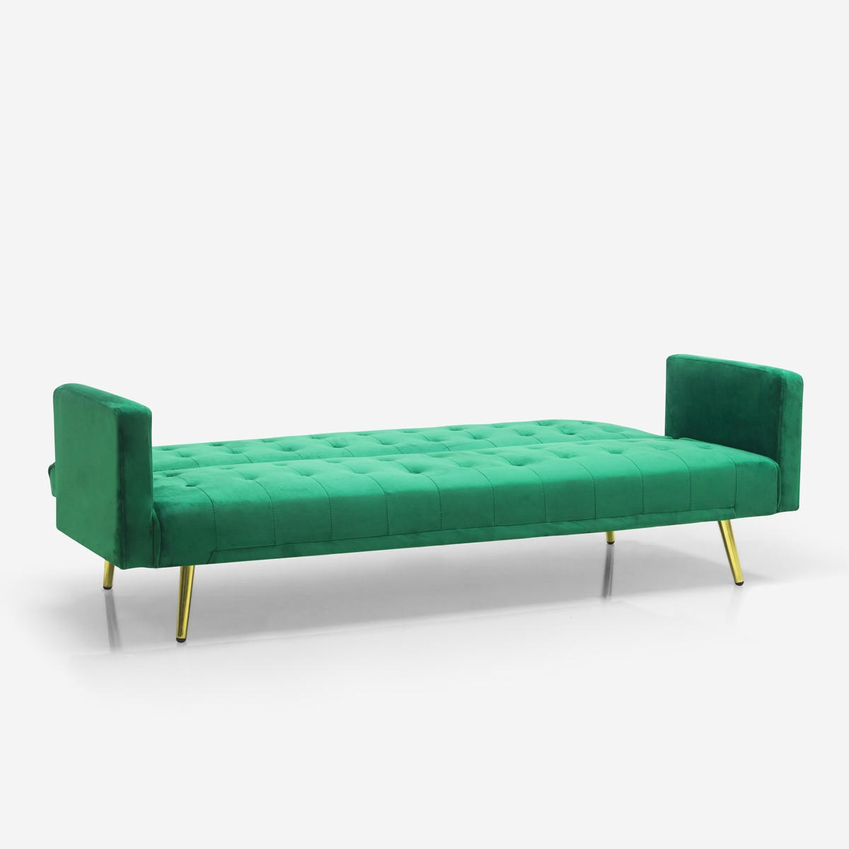 3-SITZER klappbar Caullae - Dunkel Grün - Grün, Textil (195/75/81cm) - Pasmara