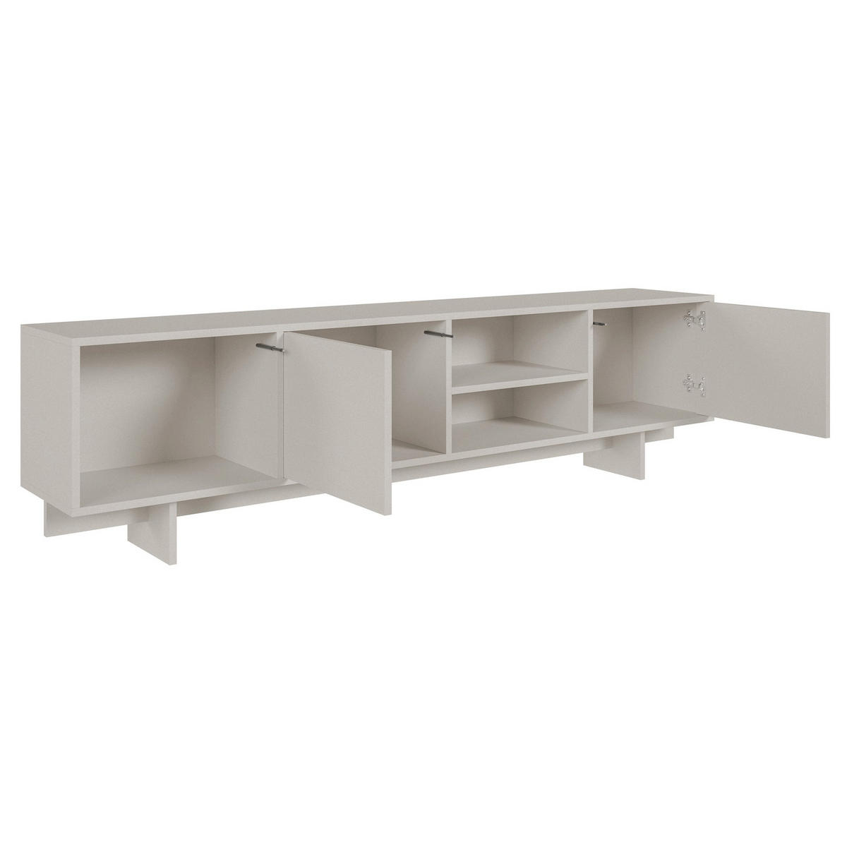 TV-STOLEK Sanva Kašmír 200 cm - kašmírová, kompozitní dřevo (200/55/35cm) - Selsey