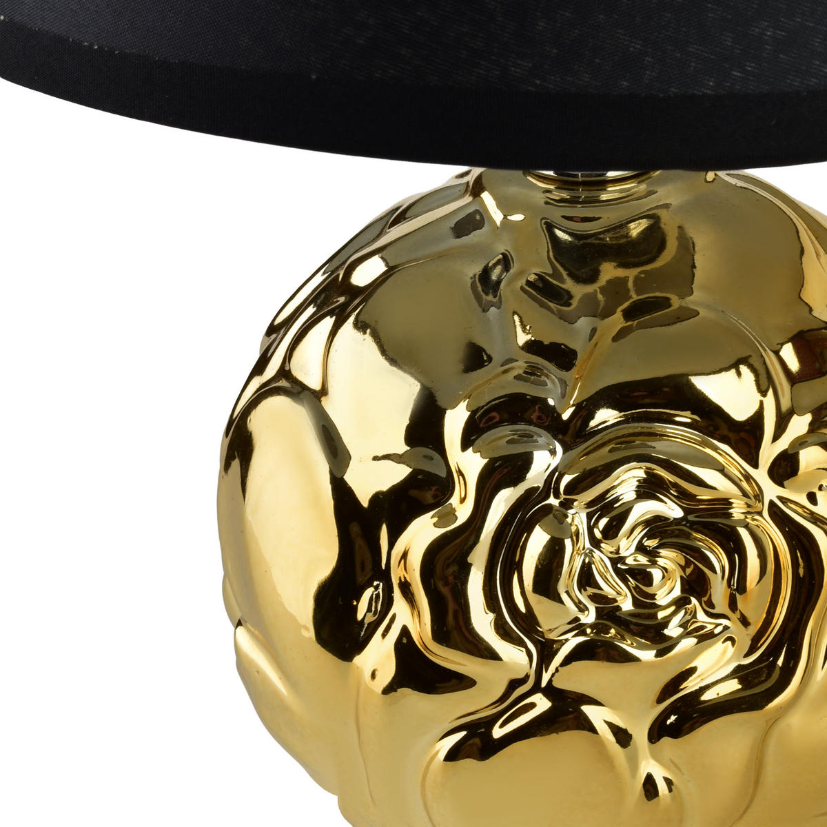 TISCHLAMPE Leti Gold 12/17/26 cm Keramik - Goldfarben, Keramik (12/17/26cm) - Mondex