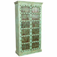 SCHRANK aus Holz 105x42x199 cm - Multicolor, Holz (105/199/42cm) - Wanderlust