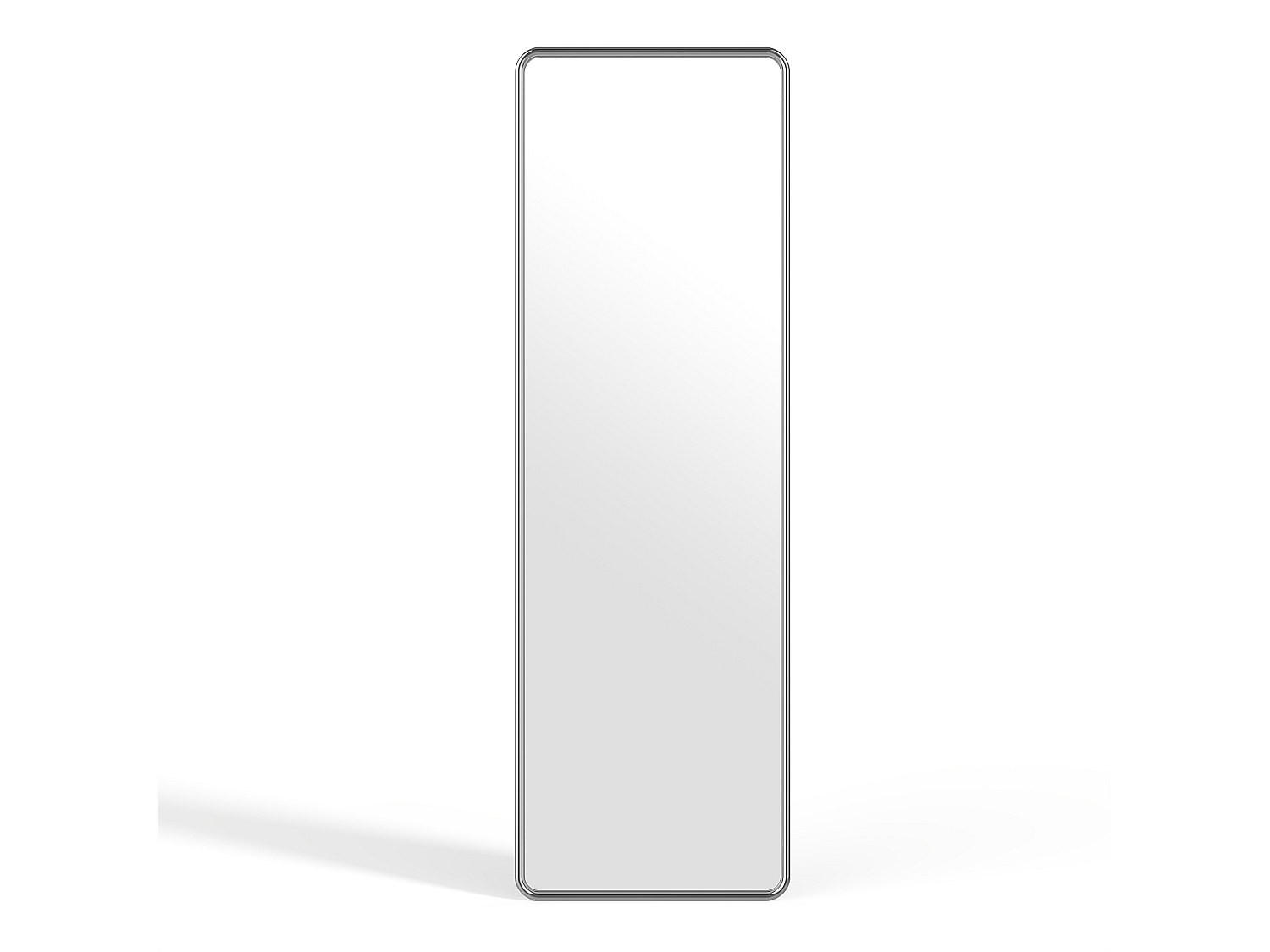WANDSPIEGEL - 55 cm x 2 cm - Metall - Silberfarben - REFLEYA - Silberfarben, Metall (55/170/2cm) - Vente-Unique