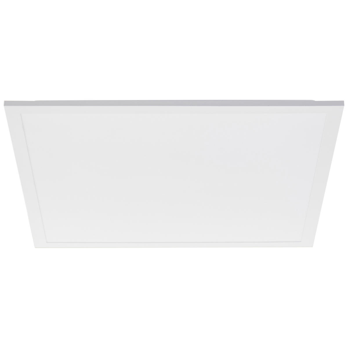 LED DECKENLEUCHTE Trevis Weiß 44,5/44,5/5 cm - Weiß, Metall (44.5/44.5/5cm) - Brilliant