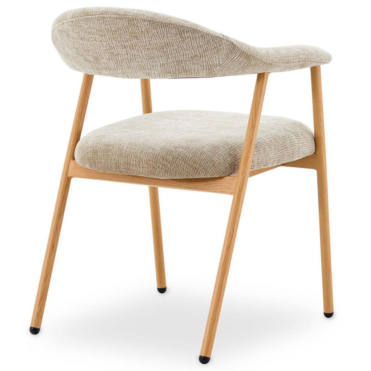 ESSZIMMERSTÜHLE ARLO 2er-Set beige - Beige, Textil (49/79/50cm) - IDIMEX