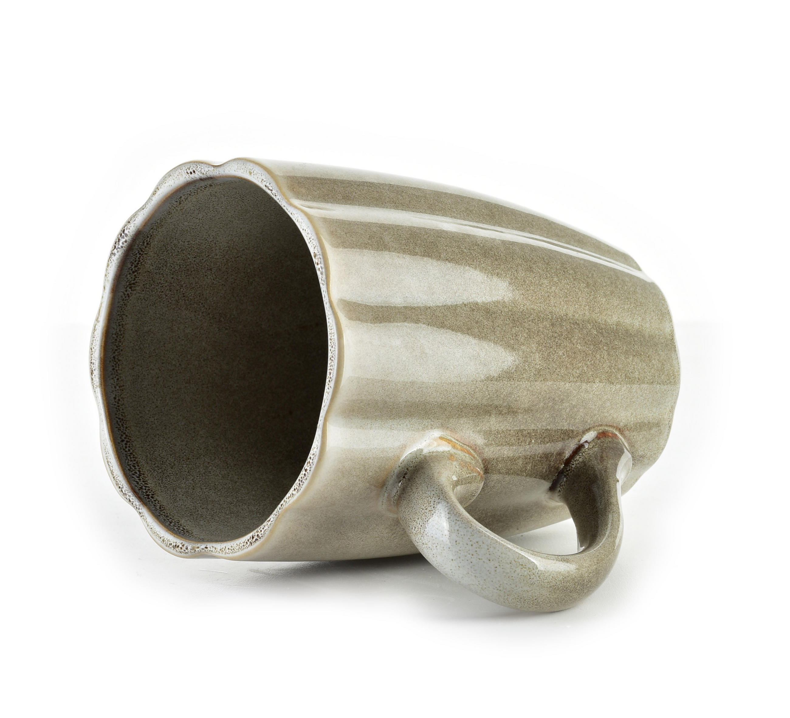 BECHER Basic Nature Beige 11/8/10.5 cm Keramik - Beige, Keramik (0.3L) - Mondex