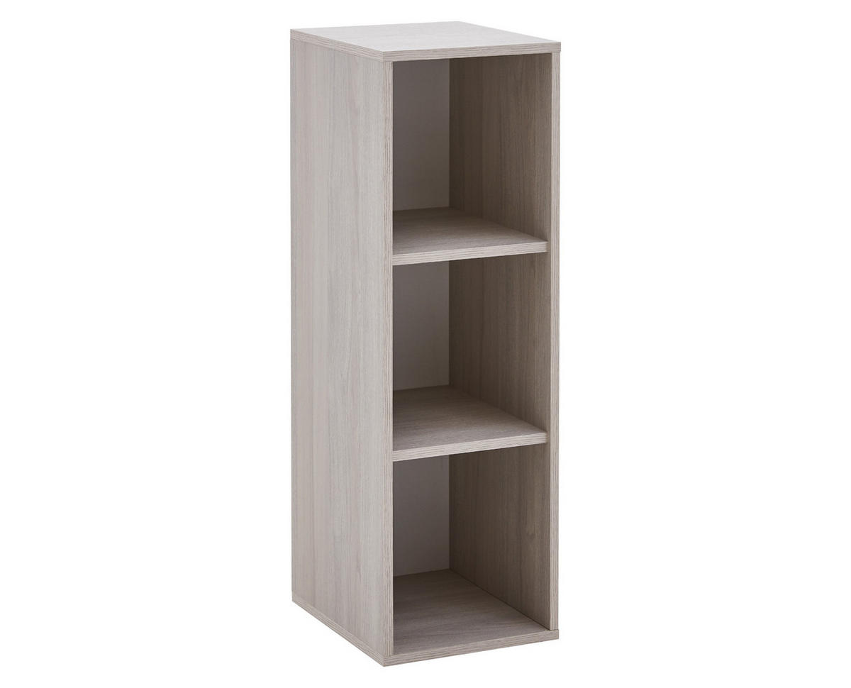 WICKELKOMMODENREGAL Lotti 29/90/35 cm - Ulmefarben, Holzwerkstoff (29/90/35cm) - arthur berndt