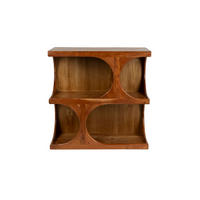 WANDREGAL Ruben Braun - Braun, Holz (39.5/90/90cm) - Housecraft Living