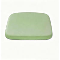 SITZKISSEN aus Memory-Schaum – 40 x 40 x 4 cm-Grün - Grün, Textil (40/40cm)