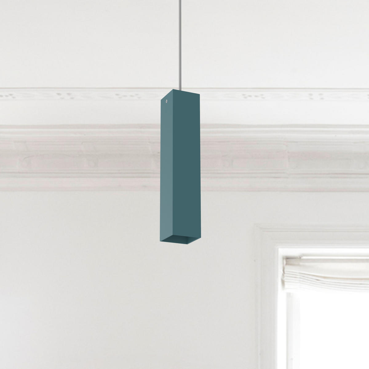 HÄNGELEUCHTE - Pink, Metall (6/6/40cm) - Lumicom