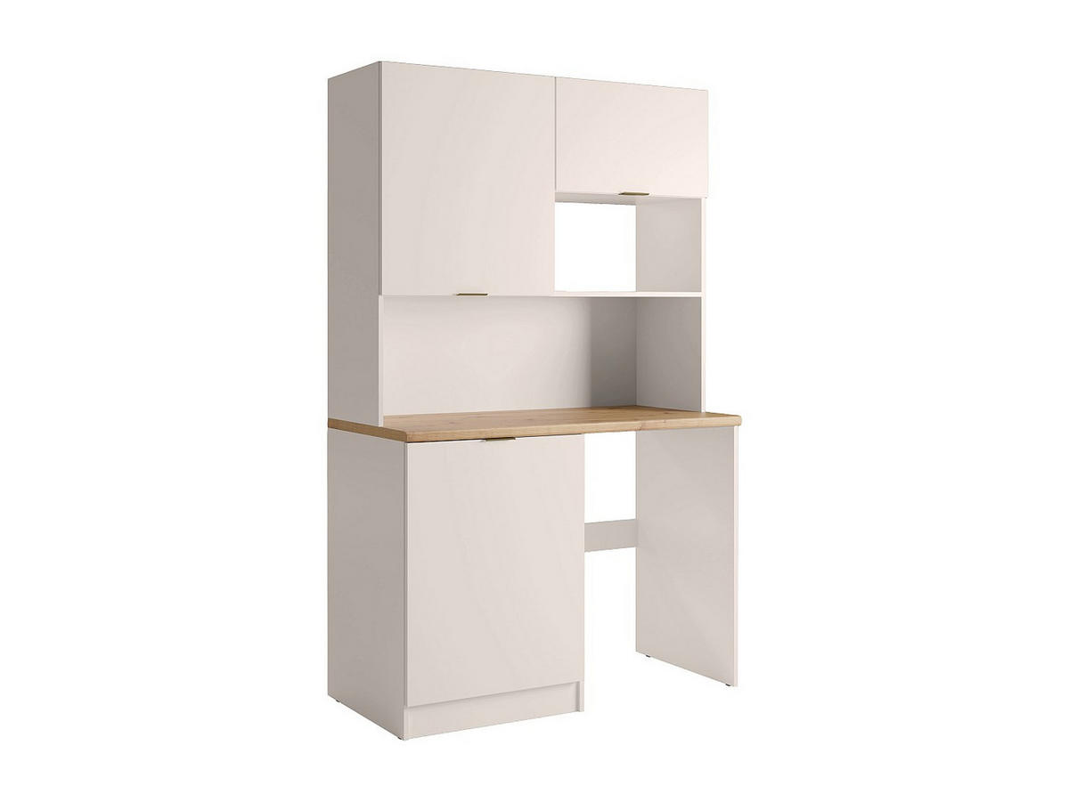 KÜCHENZEILE - 122.5 cm x 60 cm - holz - beige, naturfarben hell Carmeo - Beige/Naturfarben, Holz (122.5/200/60cm) - Vente-Unique